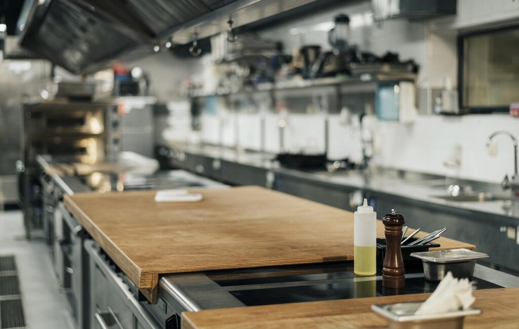 Equipamentos para cozinha industrial.